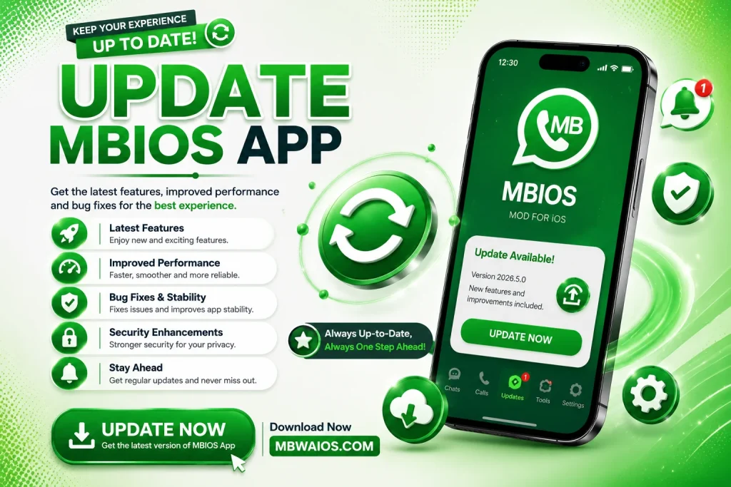 Actualización de WhatsApp de MB 2026