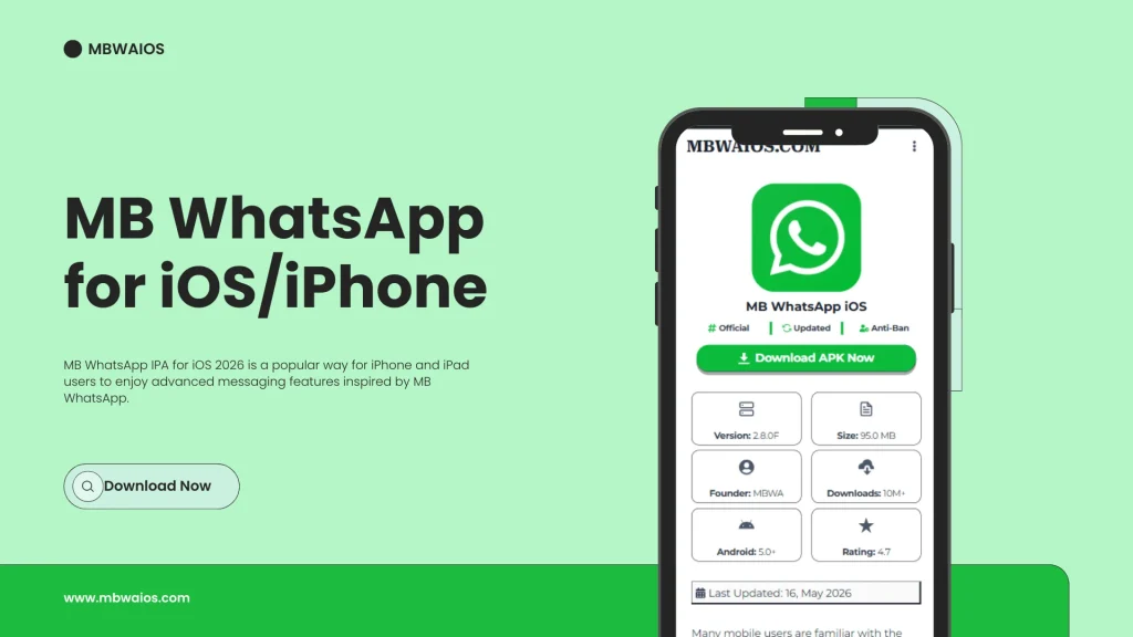 MB WhatsApp for iOS/iPhone